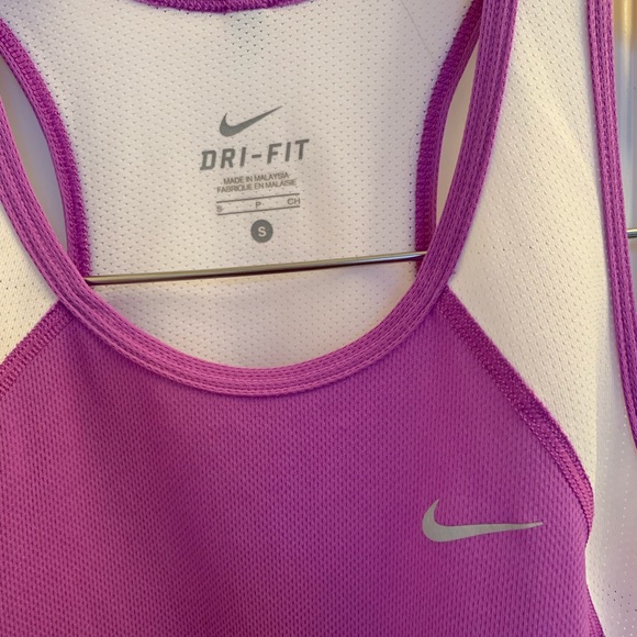 NikeTank Top Fuchsia Dri-Fit Lightweight Tank - Picture 2 of 4